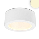 Luminaire de surface LUNA indirect IP20, blanche 