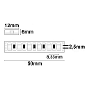 ISOLED Bande LED AQUA RGB-Linear-Flexband