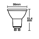 ISOLED Lampe � r�flecteur GU10 OPAL GU10 3W 260lm 3000K 270� CRI 80-89 