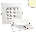 Downlight PRISM dimmable IP54, blanche gradable