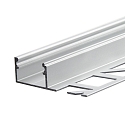 LED tile profile, flush-type, anodized aluminium, 200cm