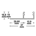 ISOLED Profil�s de carrelage, aluminium
