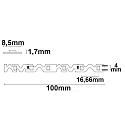 ISOLED Bande LED CRI927 Flexband Curve