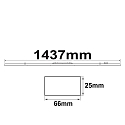 ISOLED Lumi�re lin�aire FastFix Linearsystem R Universalfit dimmable IP40