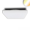 Applique et plafonnier IP54, blanche 