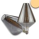 LED Deko-filament Vintage Line 150, E27, 6W 2200K 130lm 360�, CRi >95, dimmable, smoked glass