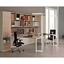 ISOLED Lampadaire Office Pro haut bas, argent gradable