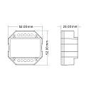 ISOLED Contrôleur Sys-Pro, blanc mat