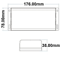 ISOLED Contrôleur Sys-Pro, blanc mat