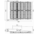 ISOLED Projecteur dimmable IP66, gradable
