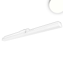 3-phase linear luminaire 120cm, suitable for offices, fixed optics, 40W 4000K 4500lm 110�, white