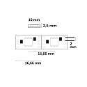 ISOLED Bande LED WS2815 Digital SPI Flexband