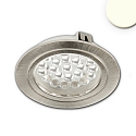 LED furniture recessed spotlight MiniAMP with lens, 12V DC, IP44, � 6.5cm, 4W 3000K 250lm 60�, CRI>90, fixed, dimmable