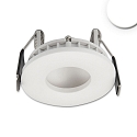Lumi�re encastr�e LUNA MiniAMP IP20, blanche gradable 4W 200lm 4000K 120� 120� CRI >80
