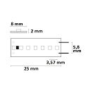 ISOLED Bande LED CRI925 Linear ST8-Flexband