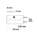 ISOLED Bande LED CRI940 Linear ST8-Flexband