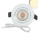 ISOLED Lumière encastrée Slim68 MiniAMP IP40, gradable 8W 850lm 3000K 45° 45° CRI 92