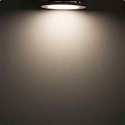 ISOLED Downlight plat, dimmable IP42, argent gradable