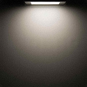 ISOLED Downlight plat, dimmable IP42, argent gradable