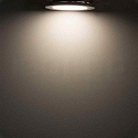 ISOLED Downlight plat, dimmable IP42, argent gradable