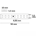 ISOLED Bande LED HEQ FLEX 200 LUMEN/W 2 pôles, bilatéral blanche