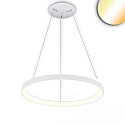 Lampe suspendue ORBIT 580 CCT Switch IP20, blanche gradable