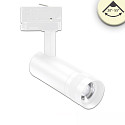 Projecteur triphas� focalisable IP20, blanche gradable