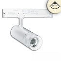 Projecteur triphas� focalisable IP20, blanche gradable