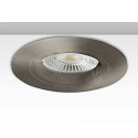 Cadre de montage GU10/MR16 rond, avec douille, aluminium bross�