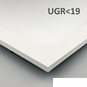ISOLED Panneau à LED PROFESSIONAL LINE 625 UGR < 19, gradable 26W 3950lm 4000K
