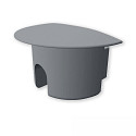 Embout EC232 (MAXI-EB V2 / SURF/DIVE 12) rond, lot de 1, avec trou pour c�ble, gris