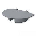 end cap EC231 (MINI-EB V2 / SURF/DIVE 12) round, built-in version, set of 1, with cable hole