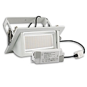 ISOLED Downlight BOX pivotant, blanche
