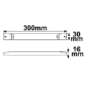 ISOLED Transformateur PWM 24VDC SELV, 0-30W, ULTRASLIM, PUSH/DALI-2 contr�lable par DALI, constante de tension, �troit