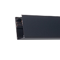 surface-mounted track TRACK48 SURFACE 4-pole, magnetic mounting, black