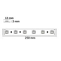 ISOLED LED Strip SIL RGB+WW+KW CCT - 5IN1 CCT Switch, RGBW silver