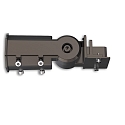 Fixation du m�t STREET LIGHT EM 145, gris-brun