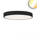 Luminaire de plafond COLOR SWITCH ROUND - � 100CM CCT Switch, UGR < 19, multipower IP40, noir gradable
