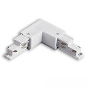 Connecteur en L triphas� SURFACE (DALI) contr�lable par DALI, conducteur de protection � l'ext�rieur