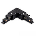Connecteur en L triphas� SURFACE (DALI) contr�lable par DALI, conducteur de protection � l'ext�rieur