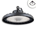 hall spot FL2 POWERSWITCH DIM / 120-150-200W / 120� impact resistant, multipower IP65, black dimmable
