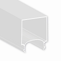Accessoire Couverture du profil COVER63 OPAL+ U-SHAPE (LAMP30 V1 + V2), opale 300cm
