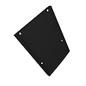 end cap EC113 (LAMP30 V1+V2 / U-COVER63) set of 2, black
