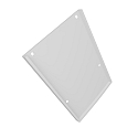 end cap EC113 (LAMP30 V1+V2 / U-COVER63) set of 2, white