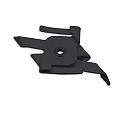 Support de montage 3PH-TRACK S1 / 24MM ODENWALD GRID, noir
