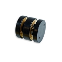 X-connector TRACK48 SURFACE - MULTI X BASE surface-mounted version, black