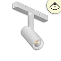 Halog�ne sur rail SPOT 7W - TRACK48 (DALI) pivotant, contr�lable par DALI, UGR < 19, fixation magn�tique IP20