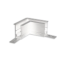 Connecteur d'angle CORNER 90� HORIZONTAL - TRACK48 RECESSED isol�, m�canique, horizontal, blanche