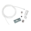 Accessoire Suspension c�ble TRACK48 SURFACE (FLAT) lot de 2, blanche