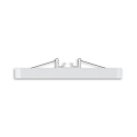 ISOLED Luminaire apparent / encastr� FLEX PRO 235X235 CCT Switch, r�glable IP44, blanche gradable